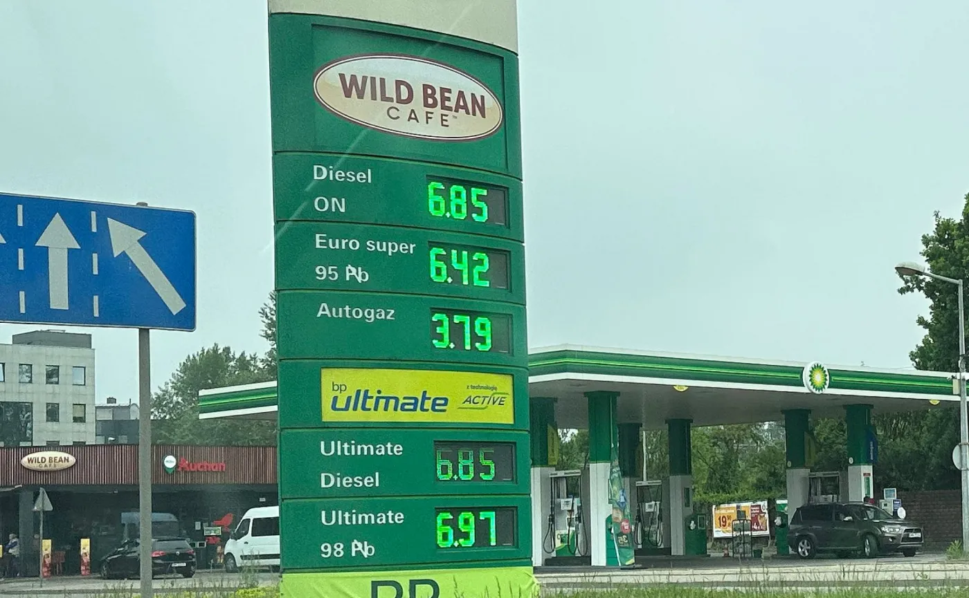Stacja paliw BP