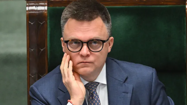 Hołownia zwraca uwagę: Decyzja Nawrockiego najbardziej ucieszy Niemców