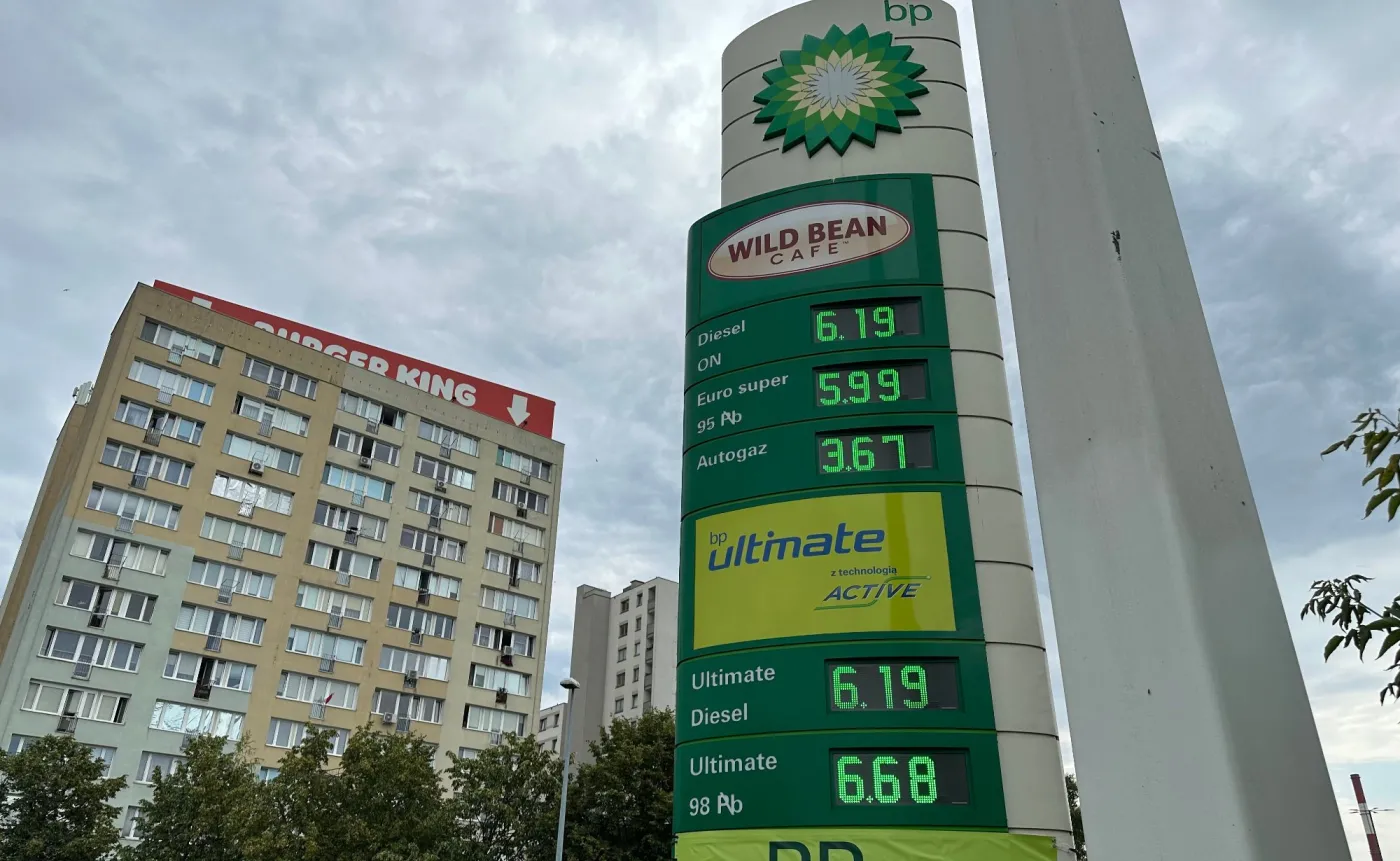 Stacja paliw BP