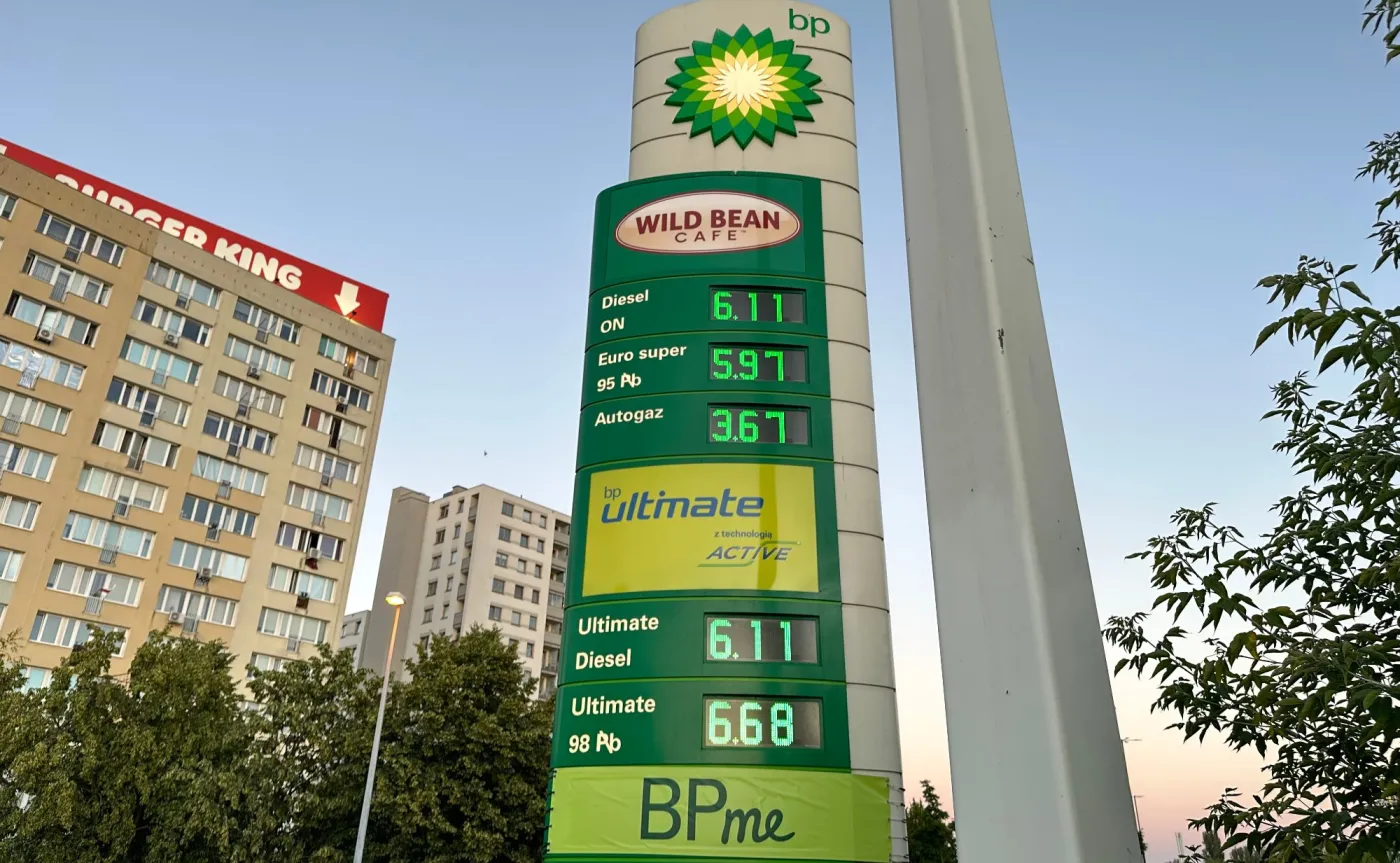 Stacja paliw BP