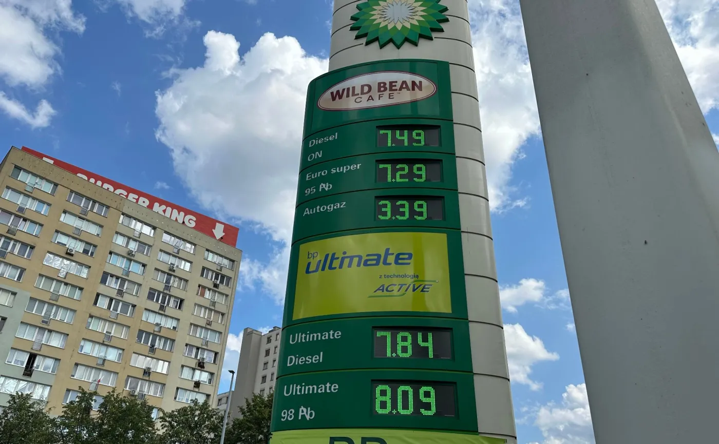 Stacja paliw BP