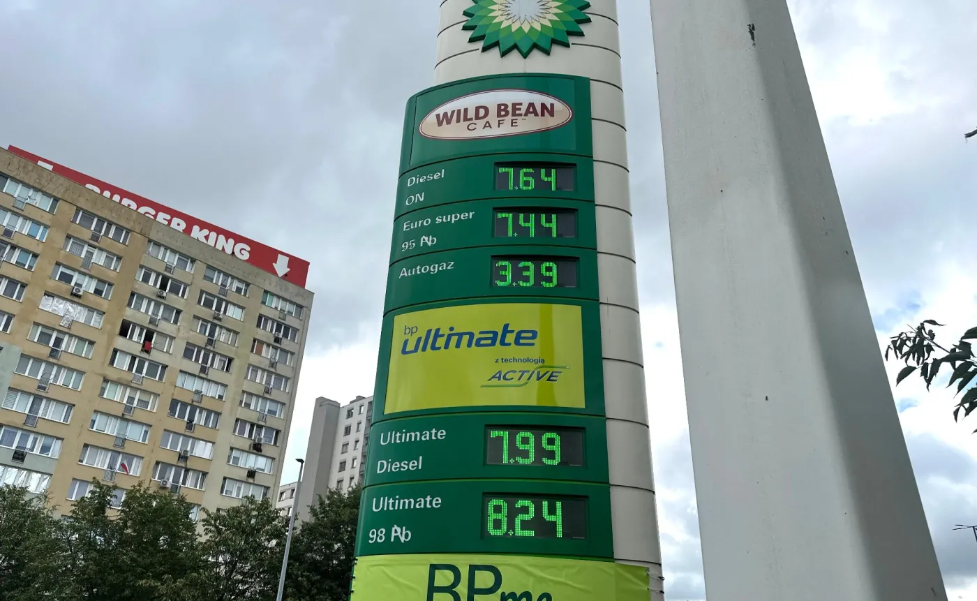 Stacja paliw BP