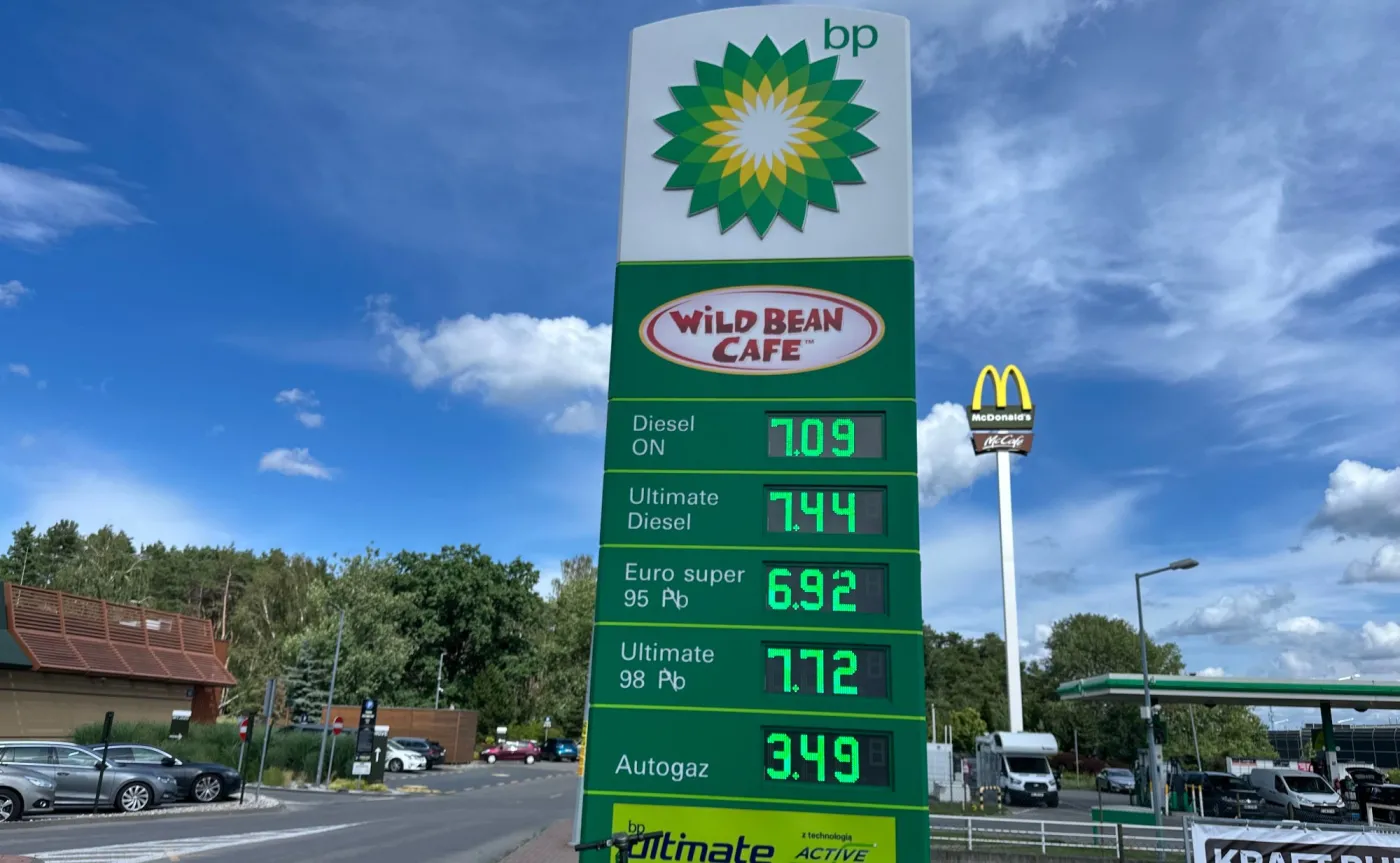 Stacja paliw BP