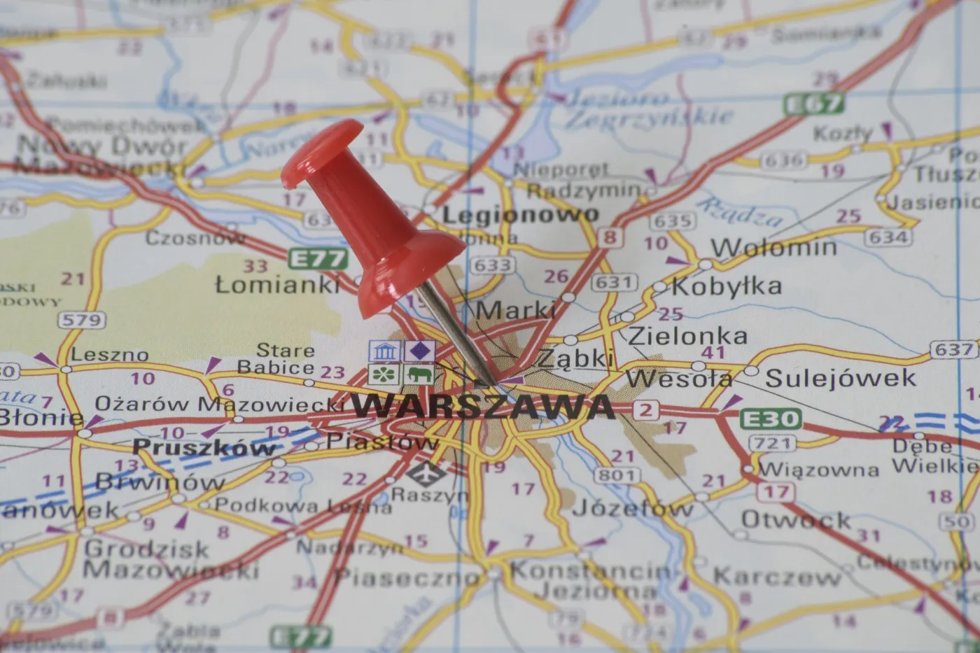 Warrington,,Cheshire,Uk,-,January,1,2023:,Warsaw,City,On