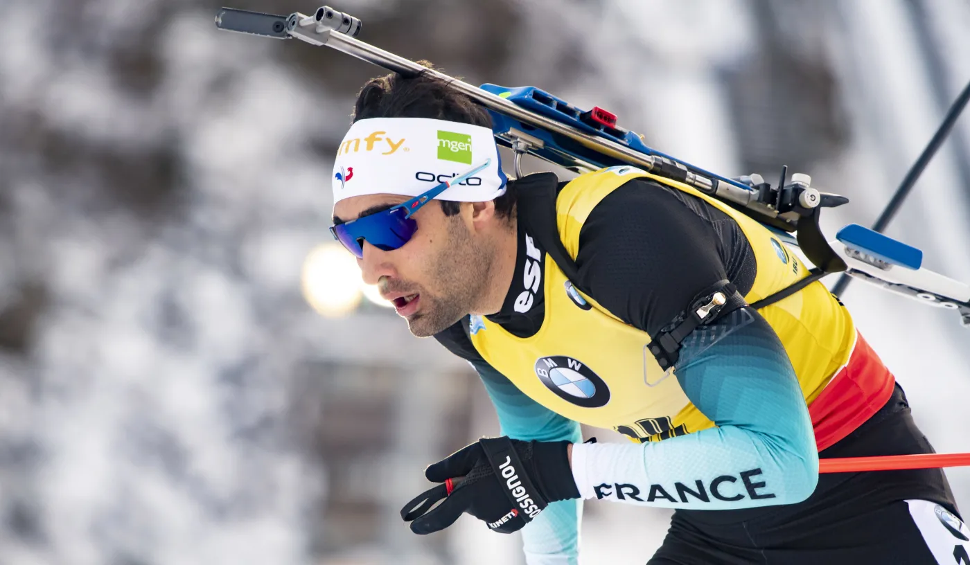 PŚ w biathlonie: Martin Fourcade wygrał w Ruhpolding, Polacy daleko