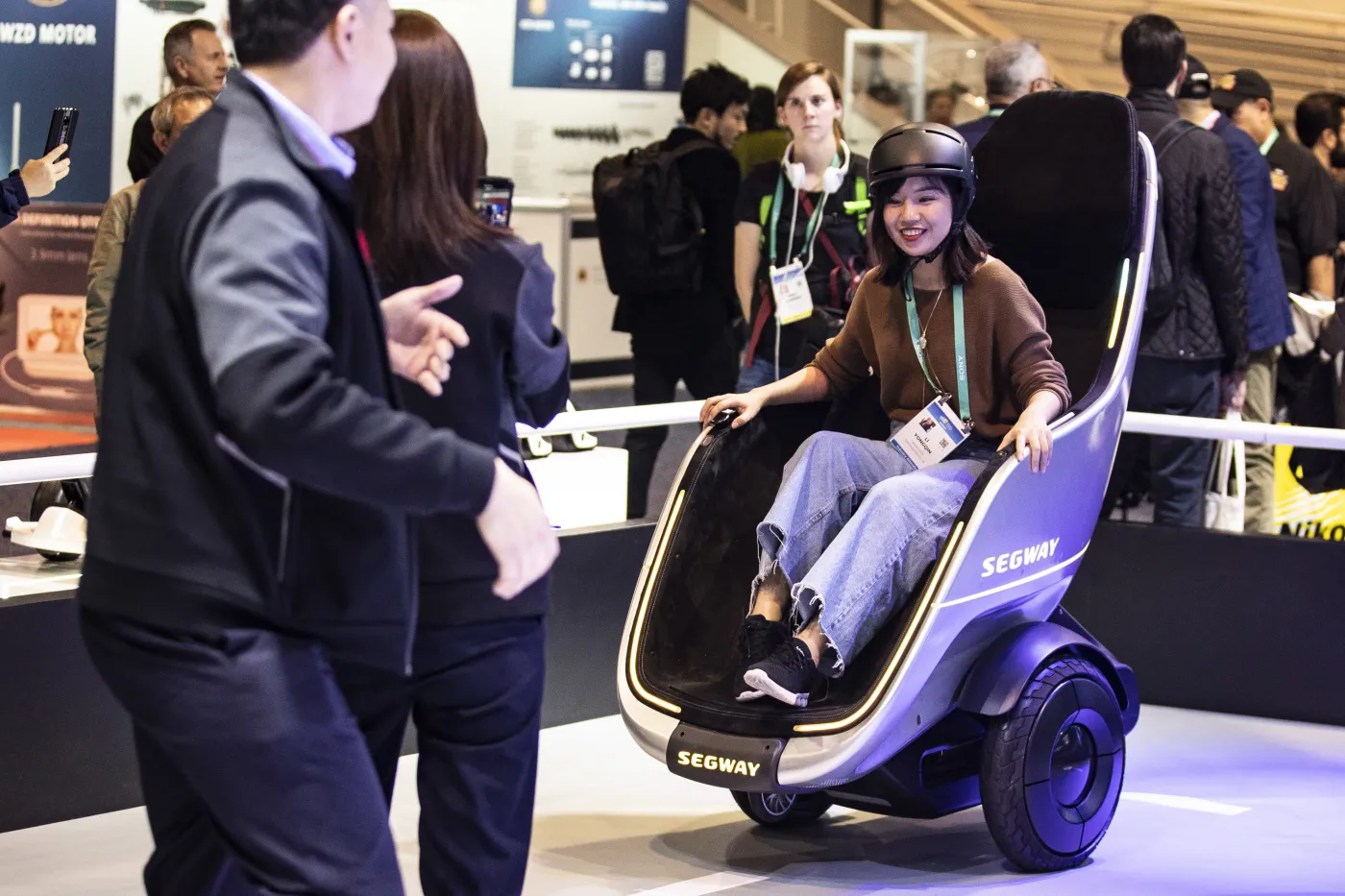 Segway z kabiną