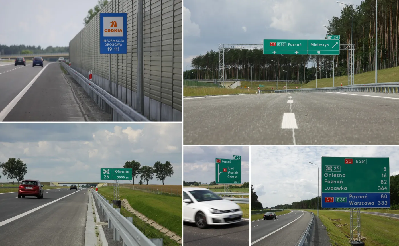 Nowe znaki na polskich drogach. Pierwsze już stoją na 46 odcinkach [MAPA]