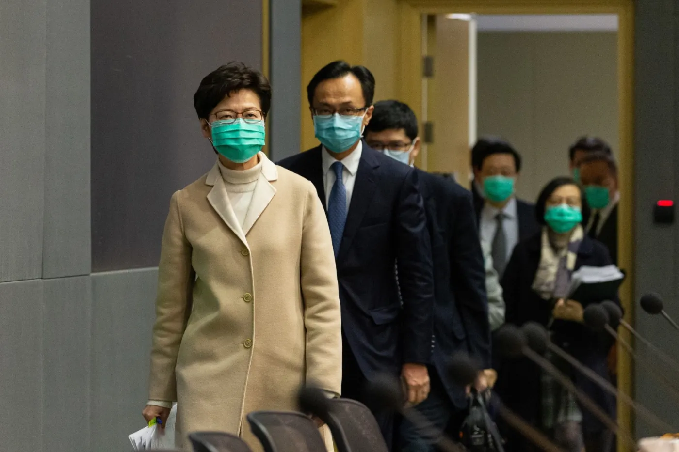 Pracownicy szpitali w Hongkongu chcą zamknięcia granicy z Chinami