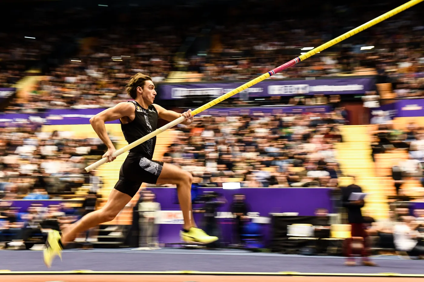 Duplantis nie poprawił rekordu świata. Bez powodzenia atakował 6,19.