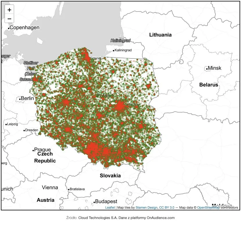 Polska mapa 2