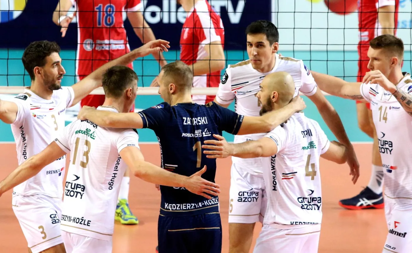 Liga Mistrzów siatkarzy: Łatwe zwycięstwo Zaksy na inaugurację rozgrywek