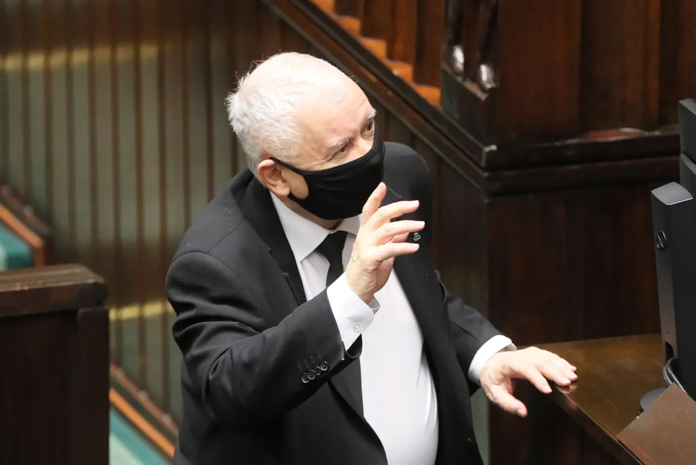 Kaczyński o ustawie covidowej: Z wolnością łączy się odpowiedzialność