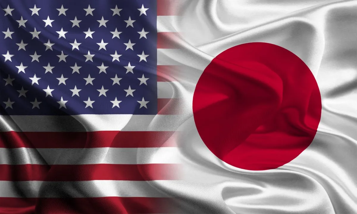 Wspólne manewry siły powietrzne Japonii i USA nad Morzem Japońskim