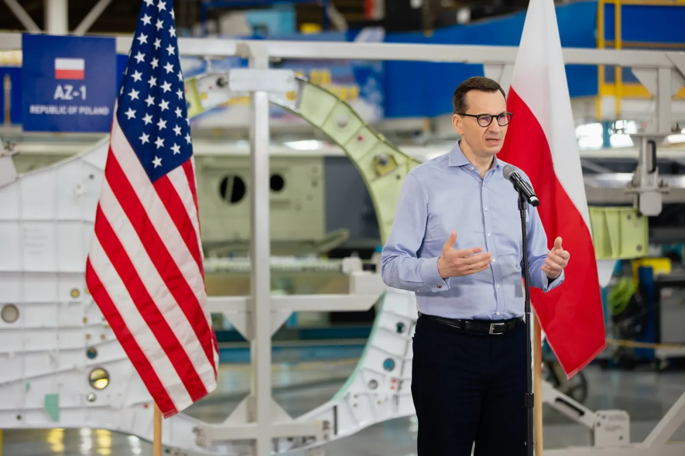 Morawiecki: Lockheed Martin produkuje nie tylko sprzęt wojskowy, ale także bezpieczeństwo Polski