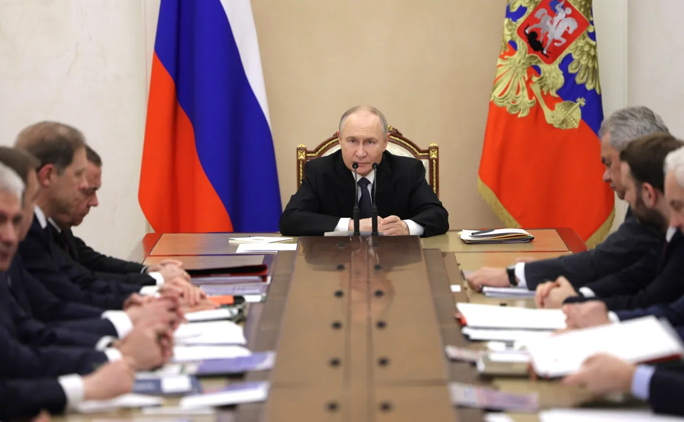 Putin na komisji WPK