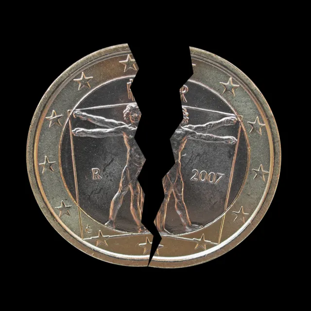 W razie rozpadu strefy euro największe kraje stracą 8 do 10 proc. PKB