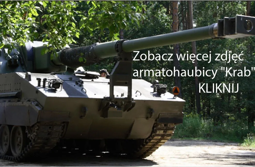 Armatohaubica Krab. fot. Huta Stalowa Wola