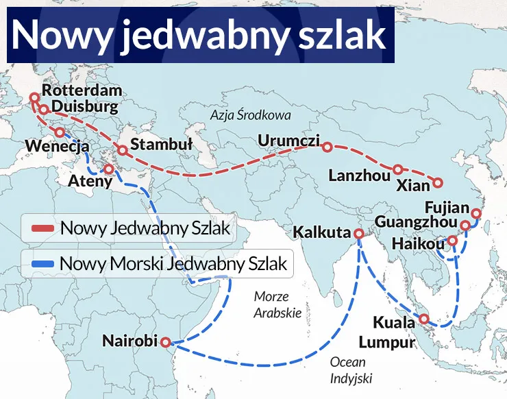 Nowy Jedwabny Szlak w rozkwicie. Miliardowe inwestycje Chin w Kazachstanie