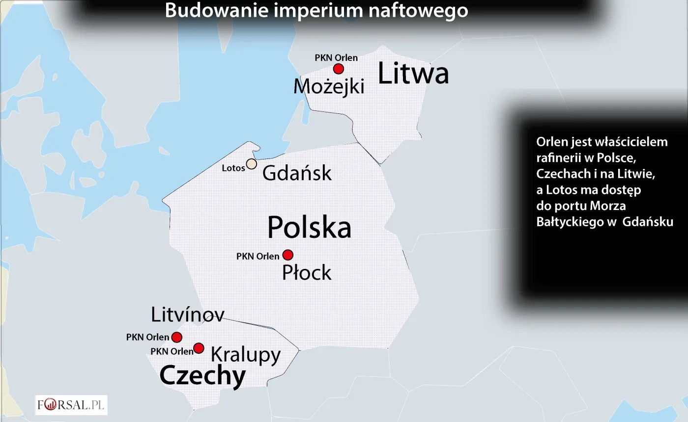 PKN Orlen chce złożyć do KE wniosek ws. przejęcia Grupy Lotos do początku 2019 r.