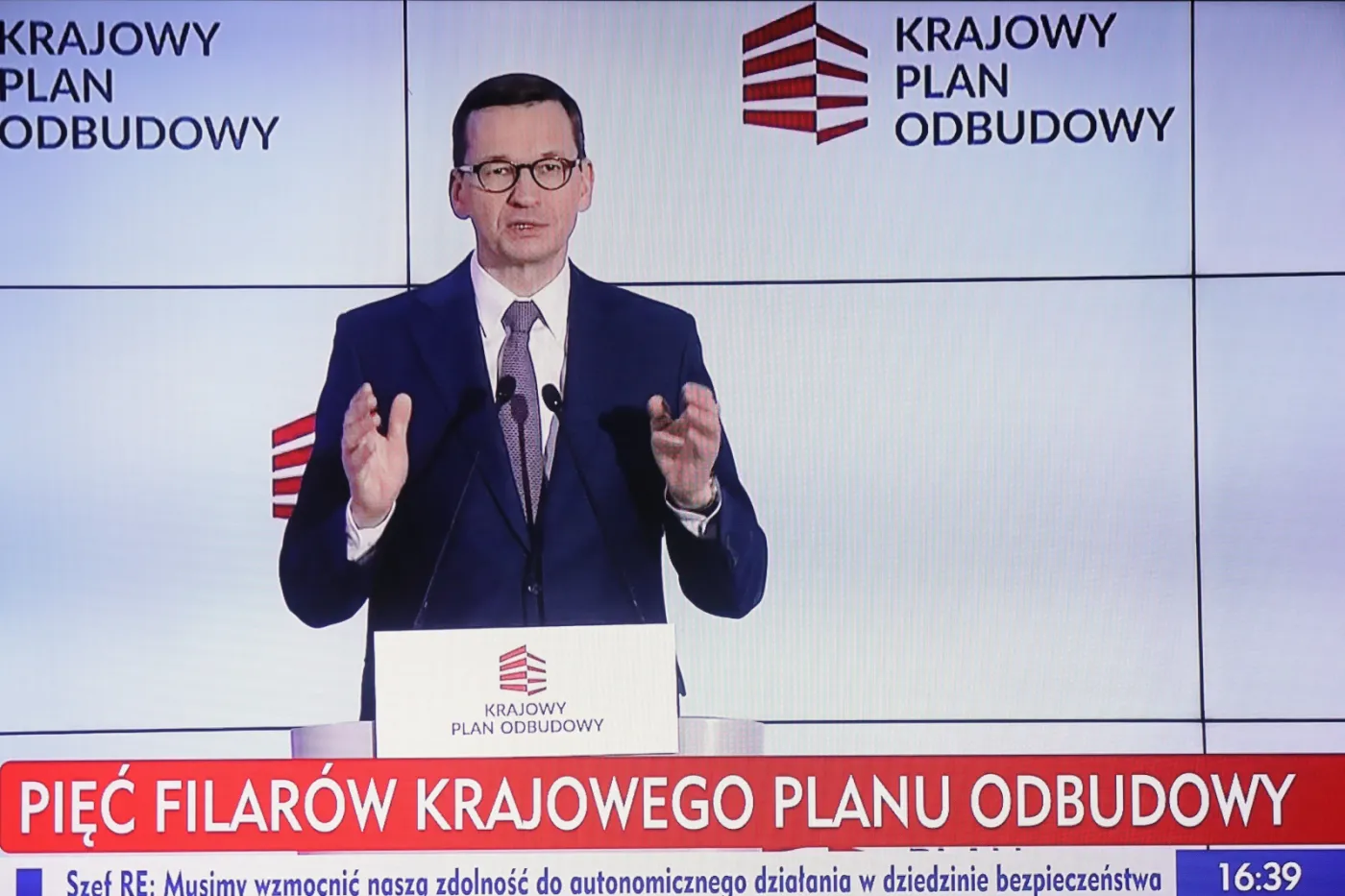 Krajowy Plan Odbudowy. Morawiecki: Chcemy zaproponować szereg wielkich inwestycji