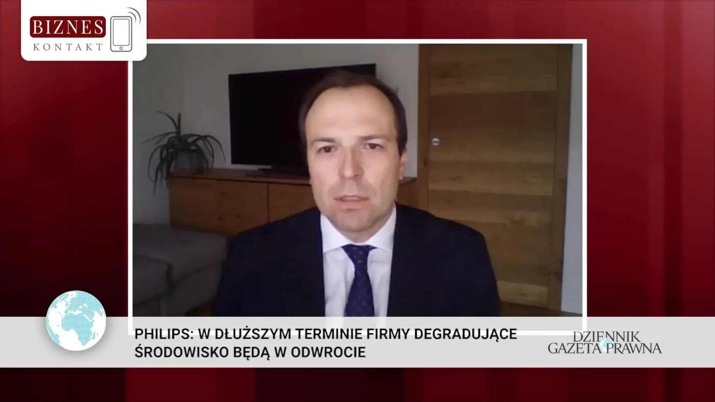 Prezes Philips Polska: Firmy globalne muszą się przyczyniać do zrównoważonego rozwoju