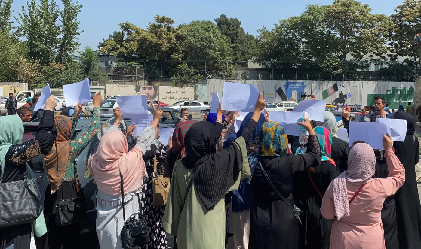 Afganistan: W Kabulu kobiety demonstrowały w obronie swoich praw
