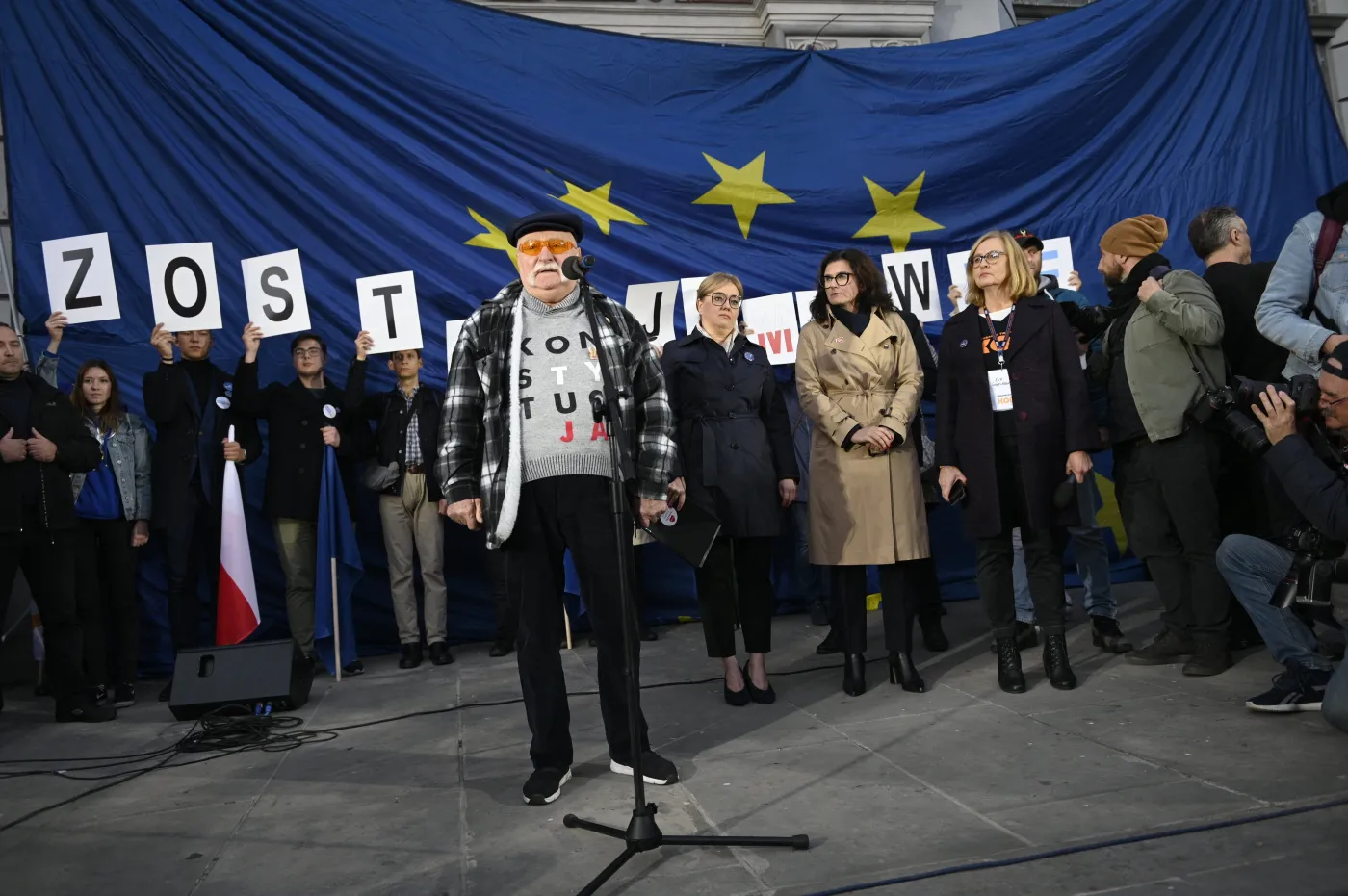 Wałęsa na wiecu w Gdańsku: Nigdy żaden wróg, który kierował Polską, nie podzielił narodu tak bardzo, jak ta władza