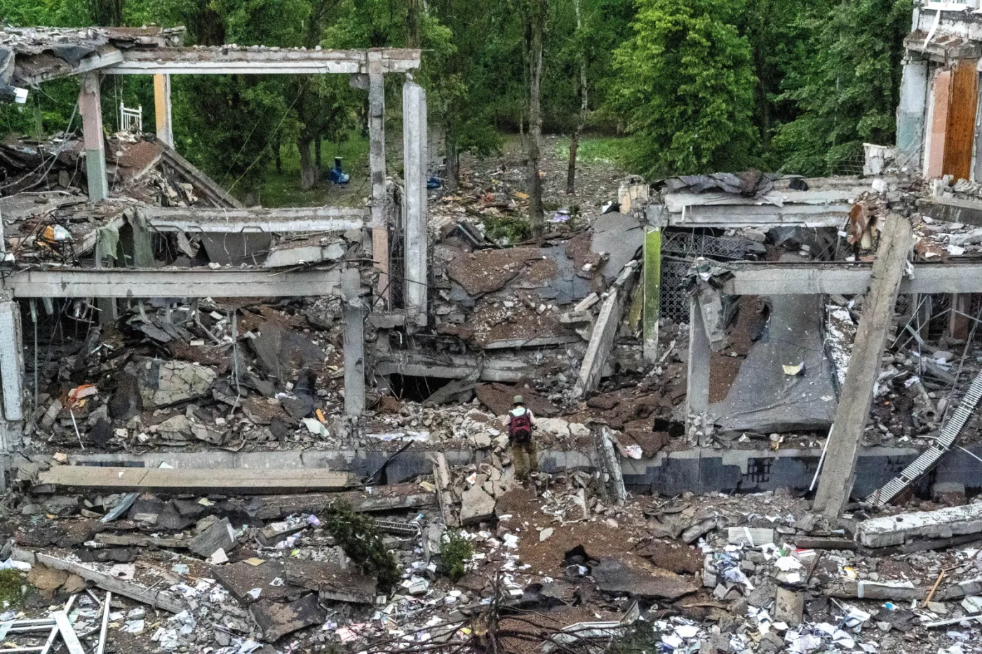 Mer Charkowa: Miasto zostanie odbudowane i będzie jednym z najnowocześniejszych w Europie