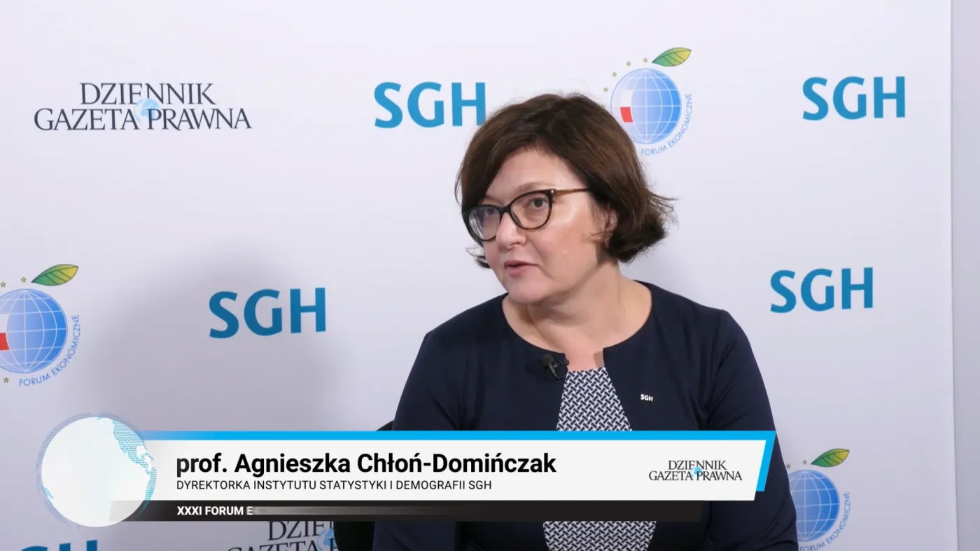 Chłoń-Domińczak: Dochody w Polsce to ok. siedemdziesiąt procent średniej unijnej jeśli uwzględnimy ich wartość nabywczą