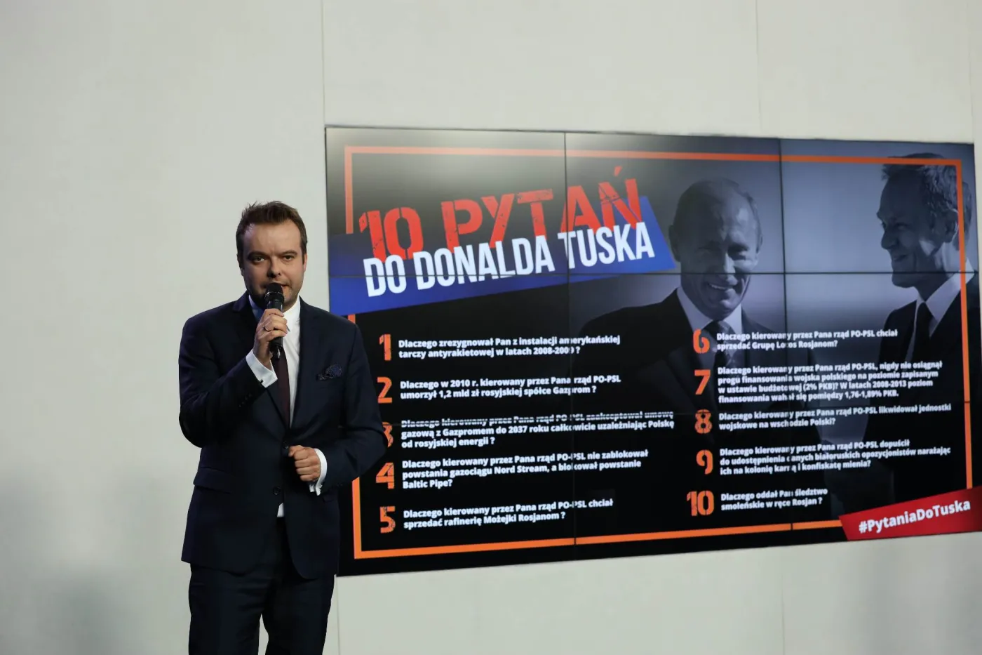PiS zadaje 10 pytań Donaldowi Tuskowi o politykę energetyczną jego rządu
