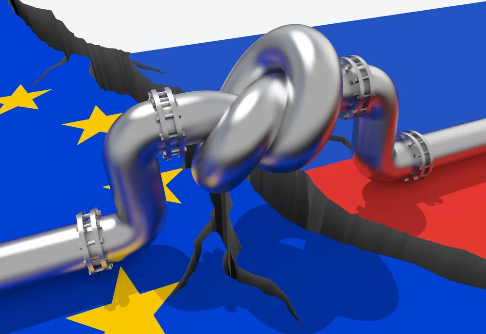 Eksport rosyjskiego gazu do Europy przez gazociągi spadł do najniższego poziomu od rozpadu ZSRR
