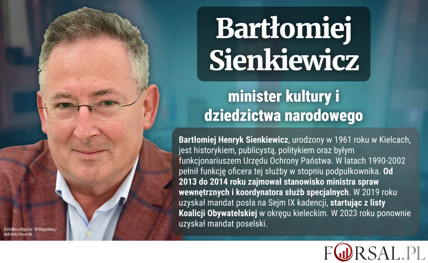 Kim jest Bartłomiej Sienkiewicz, nowy minister kultury i dziedzictwa narodowego?