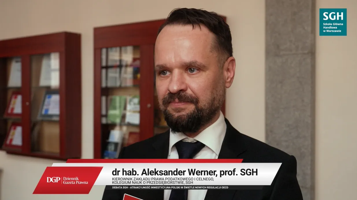 dr hab. Aleksander Werner: Polska potrzebuje kwalifikowanego zwrotnego kredytu podatkowego