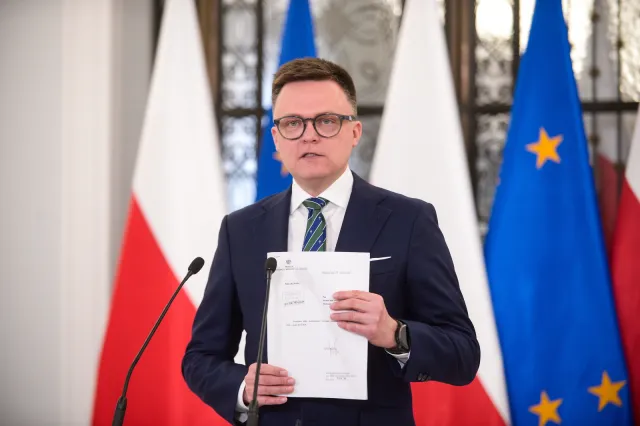 Hołownia o obsadzeniu mandatu po Wąsiku: "Nie podejmuję tej procedury ze względu na poważny kryzys w SN"