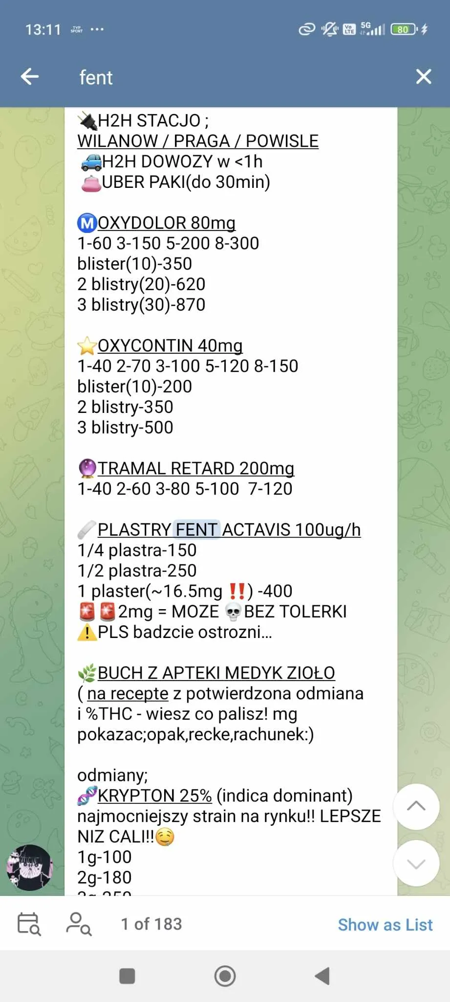 fentanyl, narkotyki, diler,