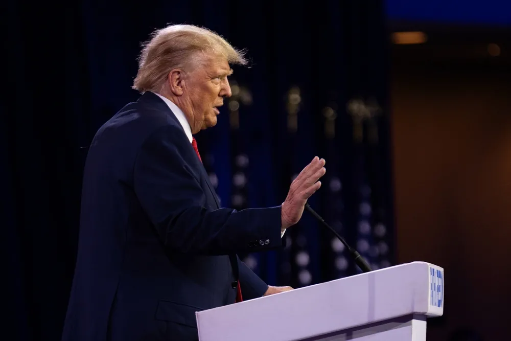 Trump oskarża Bidena o prowokację. "NATO sprowokowało Rosję do wojny"