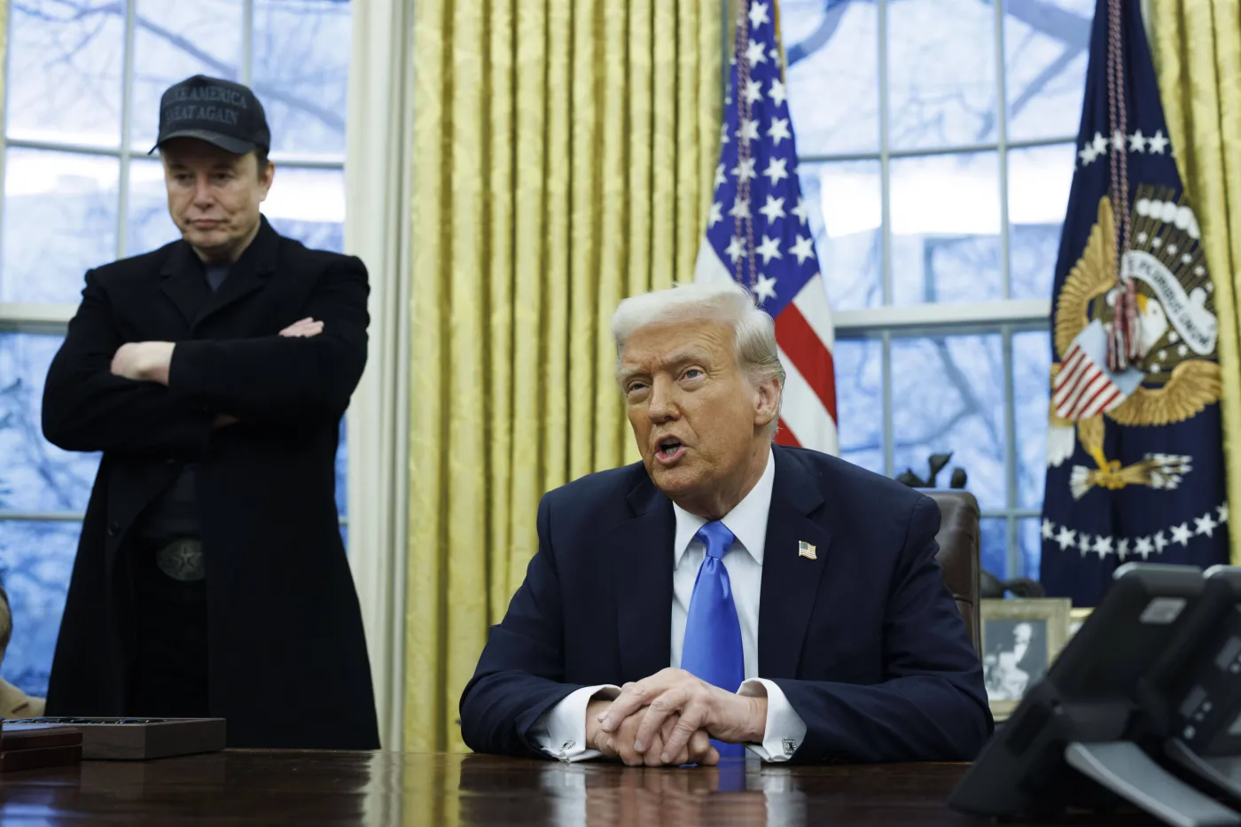 Trump chce, żeby Musk działał "bardziej agresywnie"