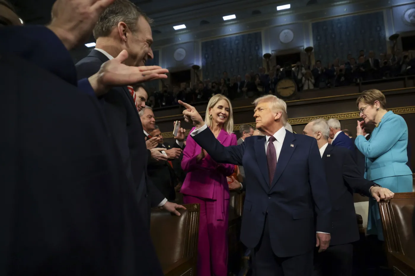 Nieco cieplej między Trumpem a Zełenskim