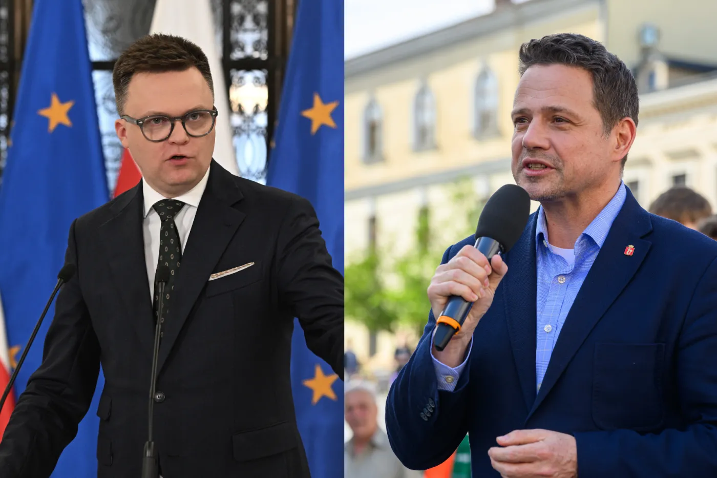 Wybory prezydenckie 2025. Hołownia z Trzaskowskim już za pół godziny będą się zastanawiać, jak zmotywować elektorat przed drugą turą wyborów