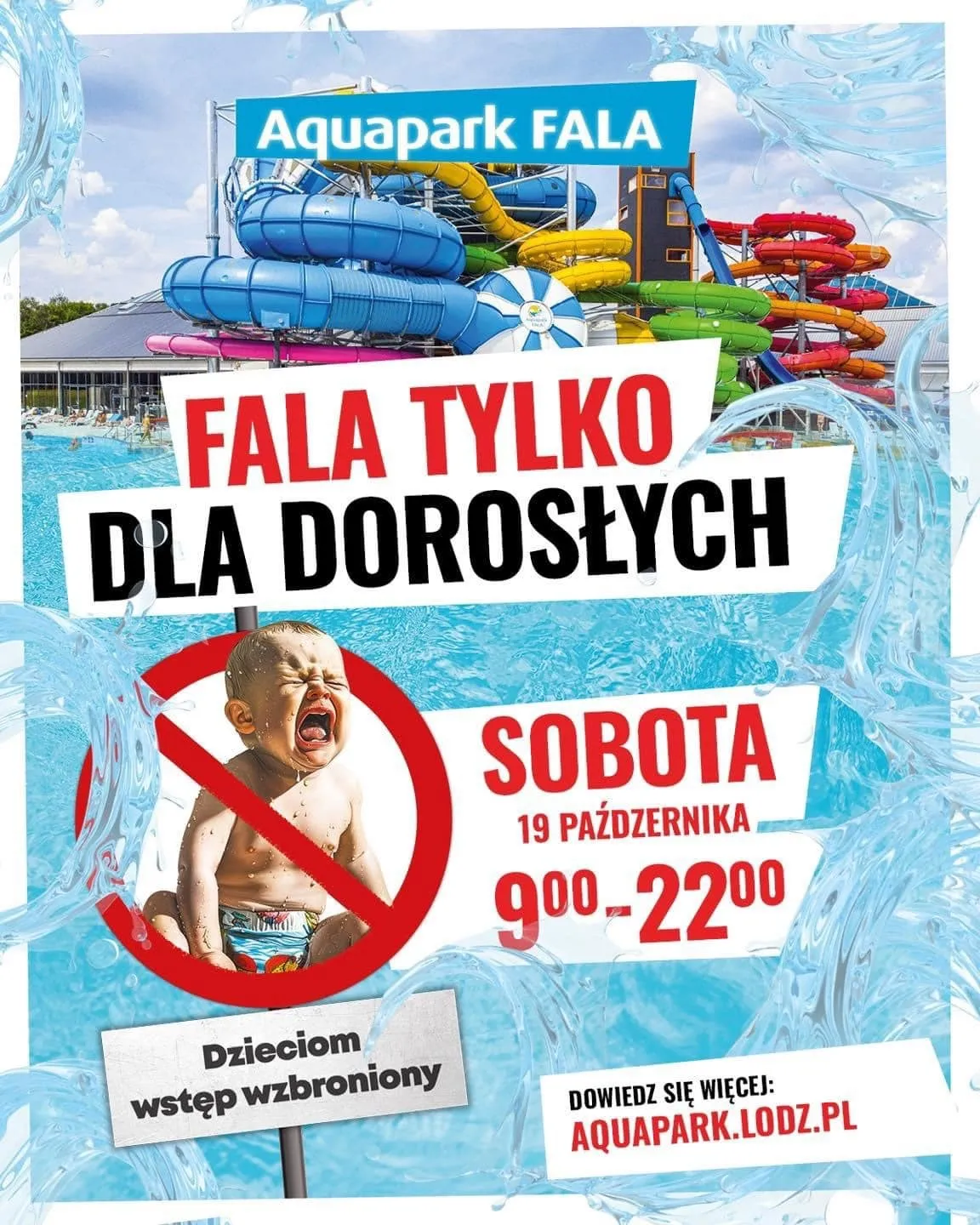 Rzeczniczka Praw Dziecka złożyła skargę na reklamę łódzkiego Aquaparku Fala