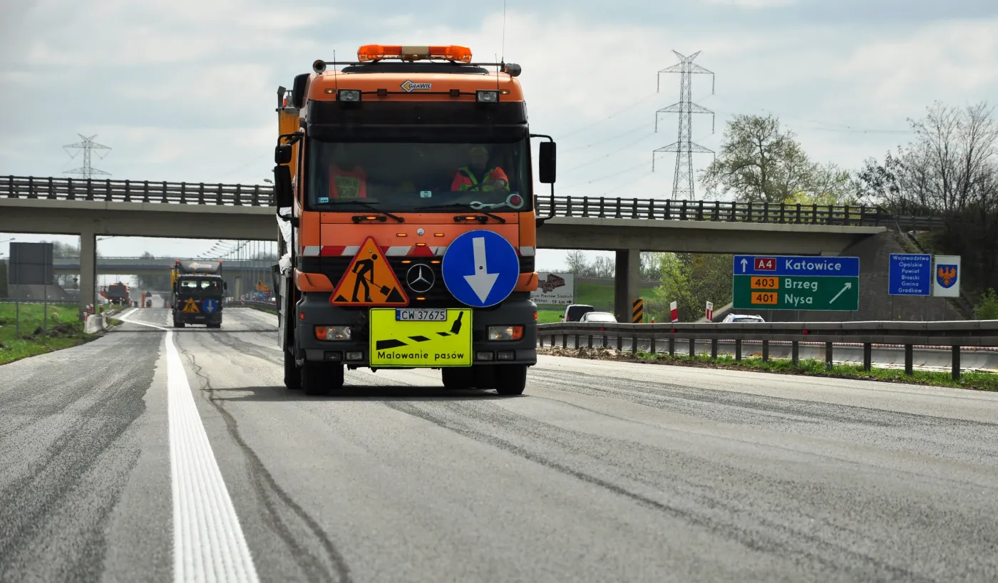 Alert drogowy: utrudnienia na A4 w kierunku Katowic