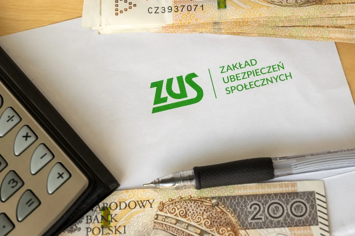 ZUS pieniądze dokumenty