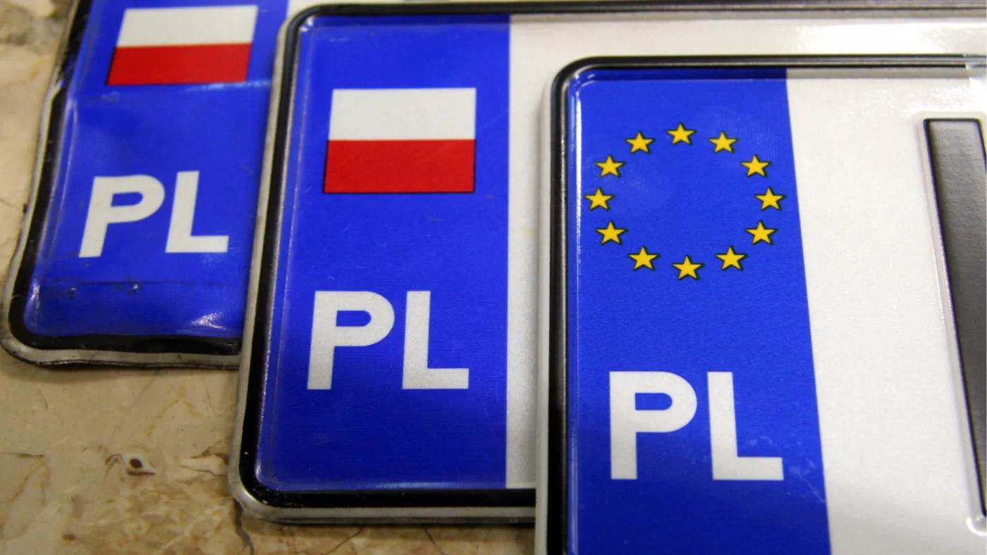 Nowe tablice rejestracyjne na pojazdach