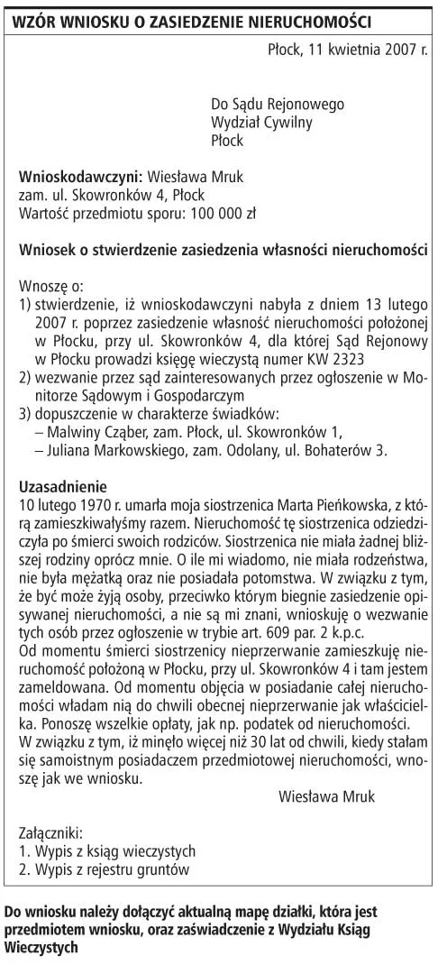Kiedy posiadacz rzeczy ruchomej lub nieruchomości jest właścicielem