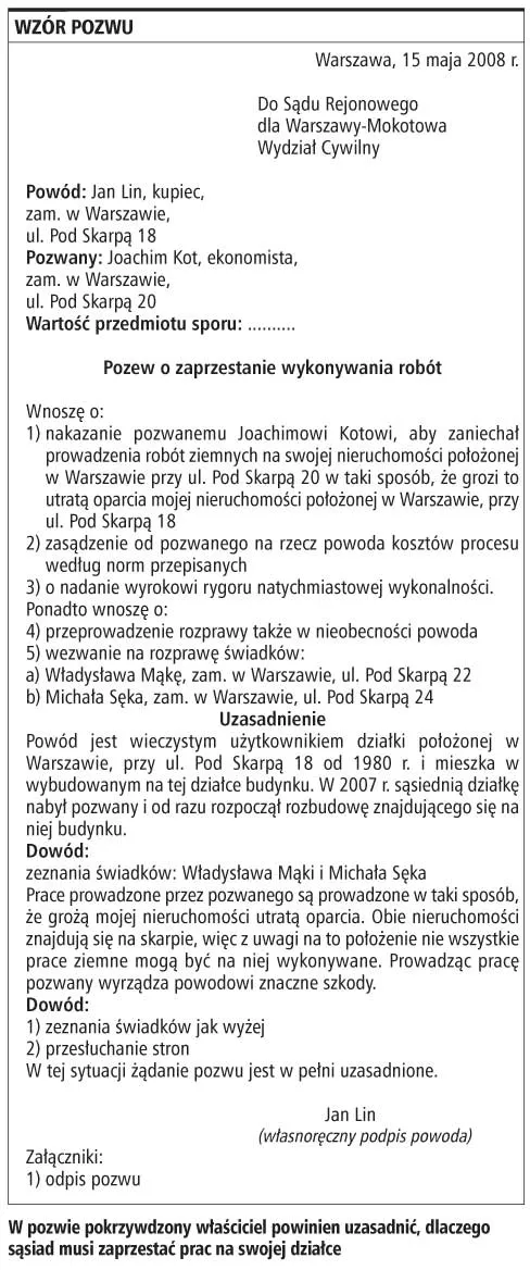 Jak należy korzystać z działki, nie wyrządzając szkody sąsiadowi