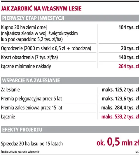 2,3 mld zł dotacji z Unii Europejskiej na sadzenie lasów