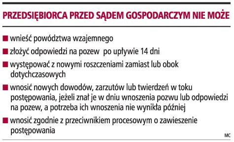W postępowaniu należy znieść odrębne procedury