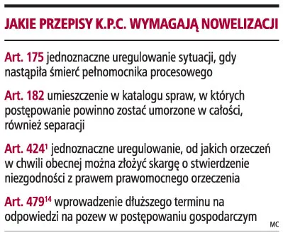 Procesowy formalizm blokuje szybkie wyrokowanie