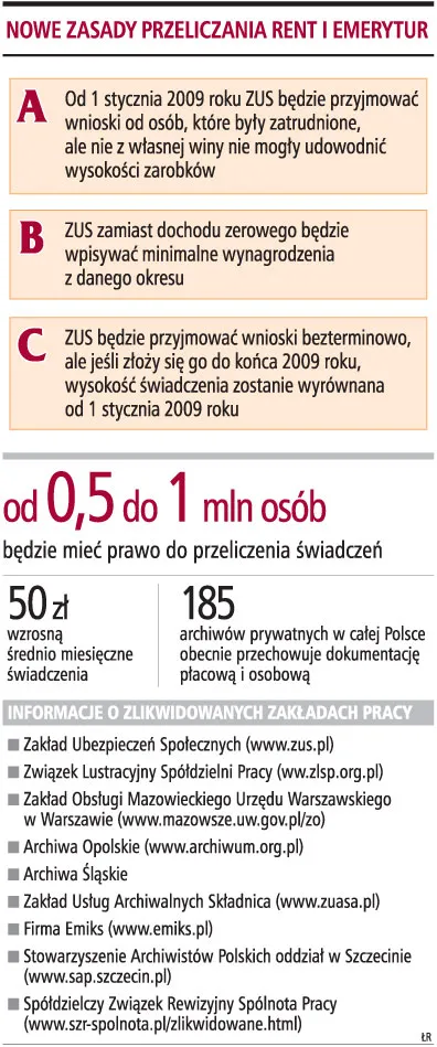 Raport GP: jak podwyższyć emeryturę mimo zniszczonej dokumentacji