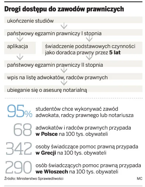 Doradca prawny poprowadzi sprawę przed sądem rejonowym